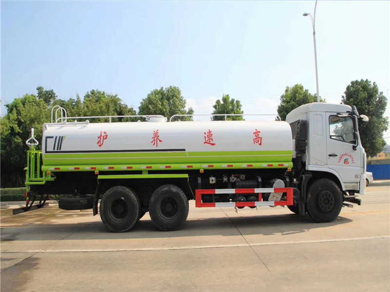 國六東風(fēng)專底20方灑水車