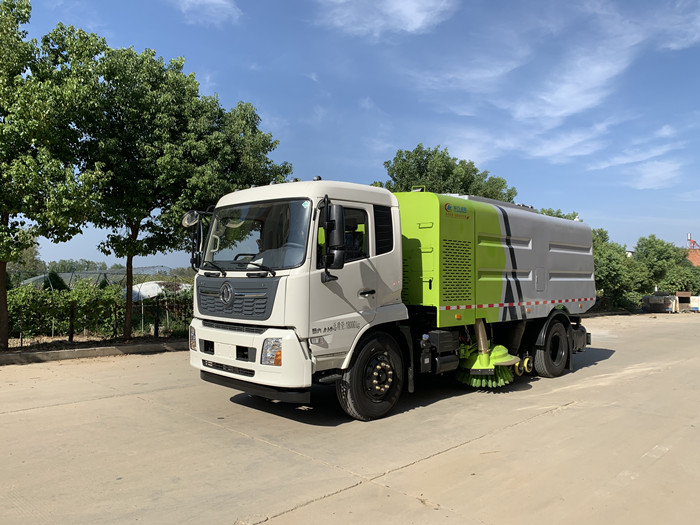 國六東風天錦吸塵車-湖北程力洗掃車廠家